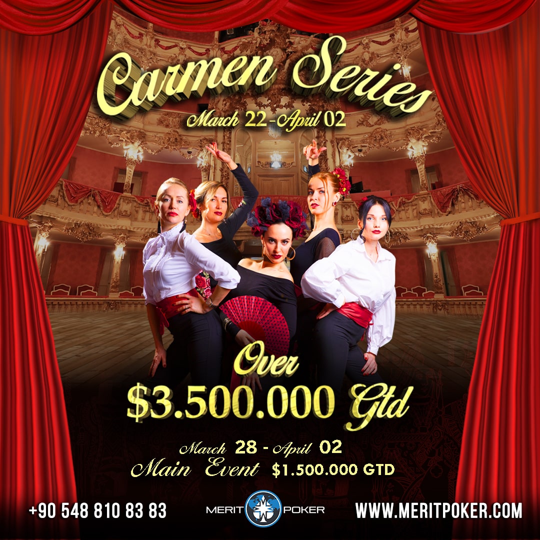 Let's move on: Merit Poker Carmen Series 
