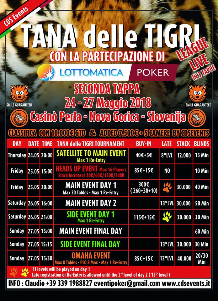 Lottomatica Poker Seconda Tappa