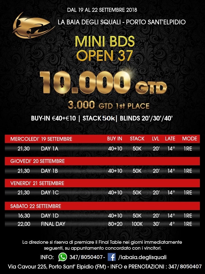 Mini BDS OPEN 37